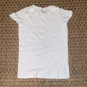 Eddie Bauer White Cotton Crew Neck t shirt sz Med